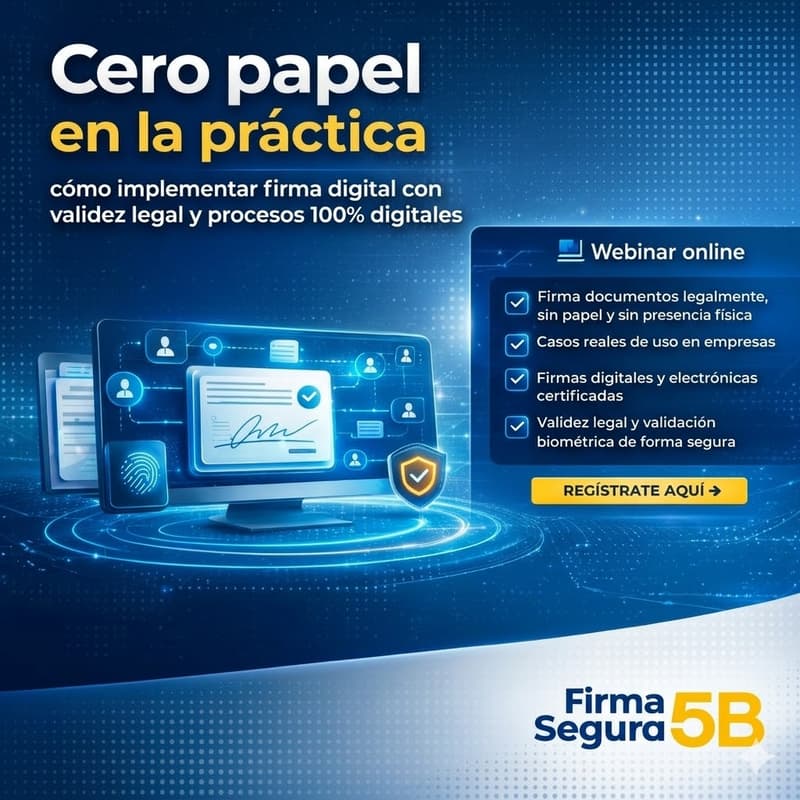 Cover Image for WEBINAR DEL PORTAL FIRMA SEGURA