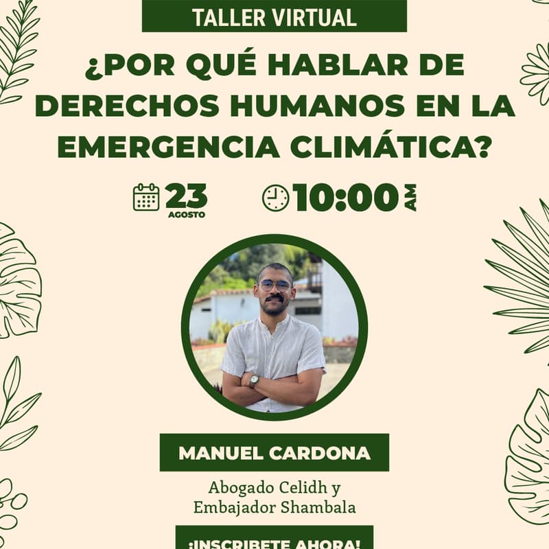 Cover Image for ¿Por qué hablar de derechos humanos en la emergencia climática?