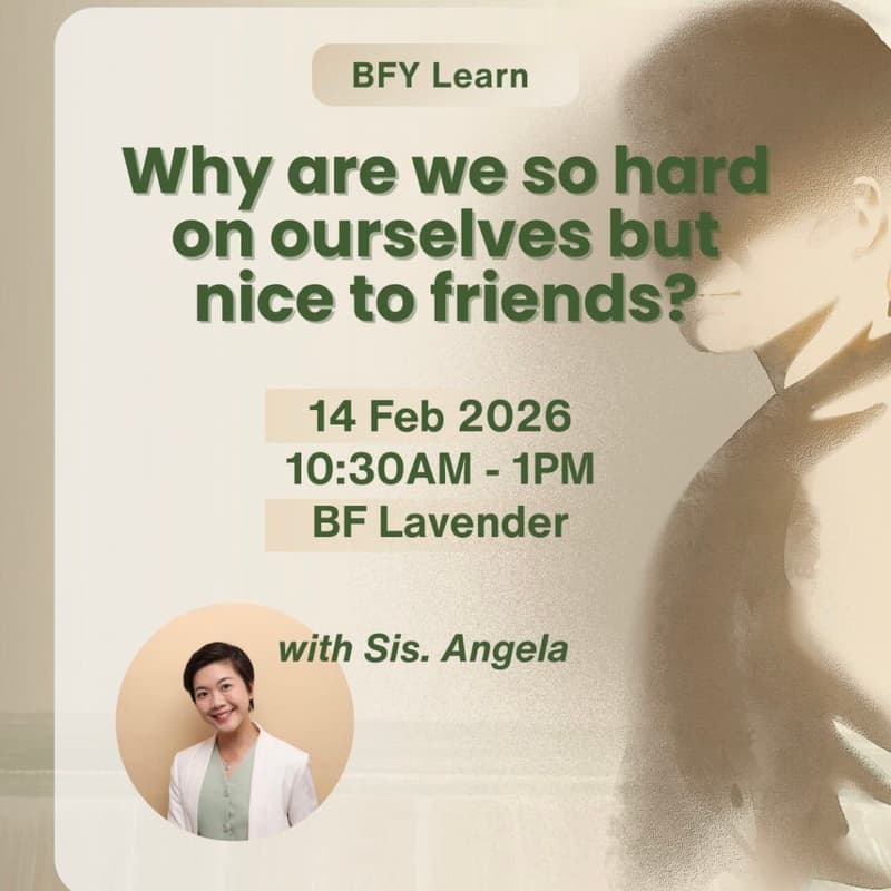 Cover Image for Why are we so hard on ourselves but nice to our friends?