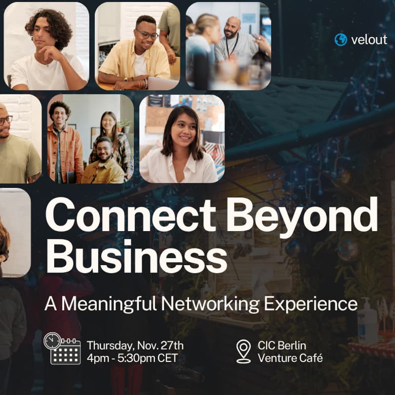 Cover Image for Connect Beyond Business – A Meaningful Networking Experience by Velout