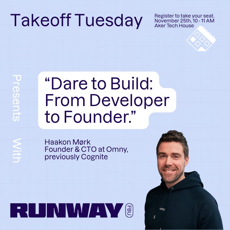 Cover Image for Takeoff Tuesday: “Dare to Build: From Developer to Founder.”