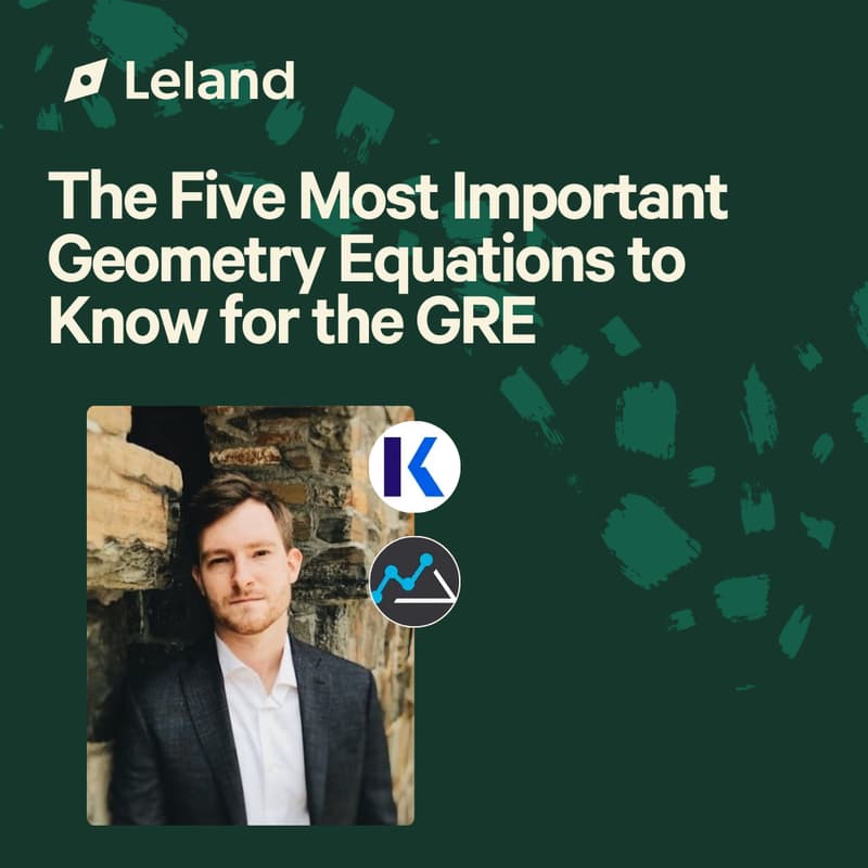 Cover Image for The Five Most Important Geometry Equations to Know for the GRE