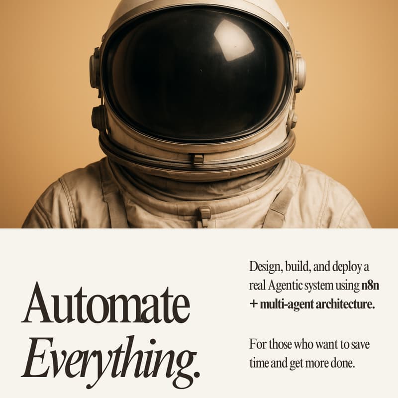 Cover Image for From Manual to Autonomous: Design AI Agents That Run Your Operations