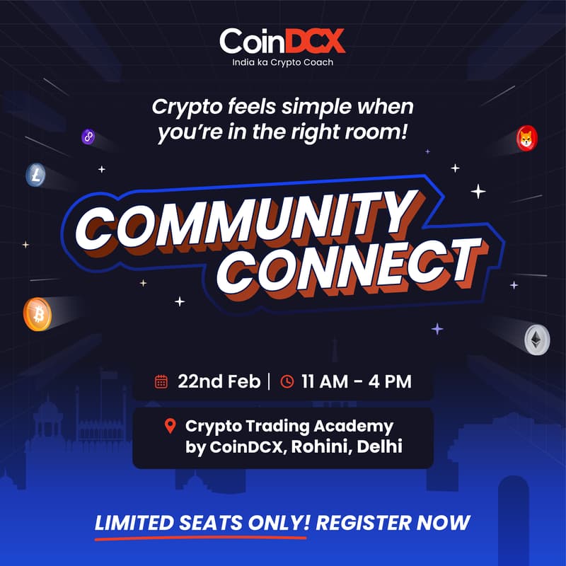 Cover Image for CoinDCX Community Connect