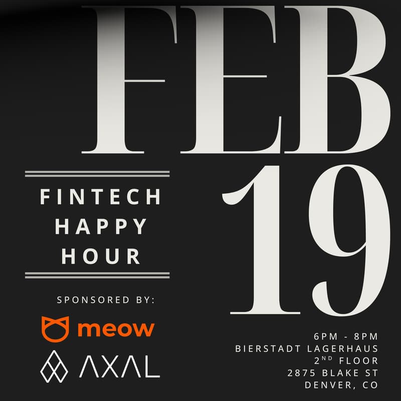 Cover Image for Axal & Meow: Fintech Happy Hour