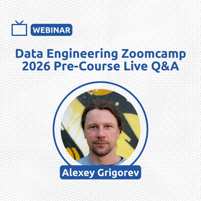Cover Image for Data Engineering Zoomcamp 2026 Pre-Course Live Q&A