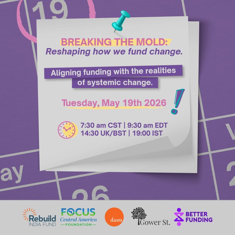 Cover Image for Breaking the Mould: Reshaping How We Fund Change