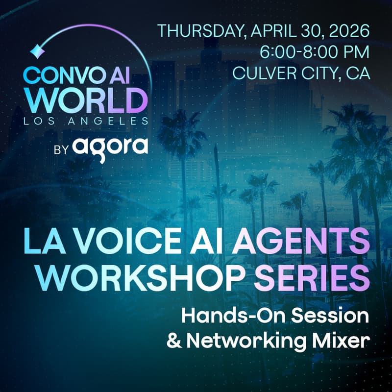Cover Image for LA Voice AI Agent Workshop Series