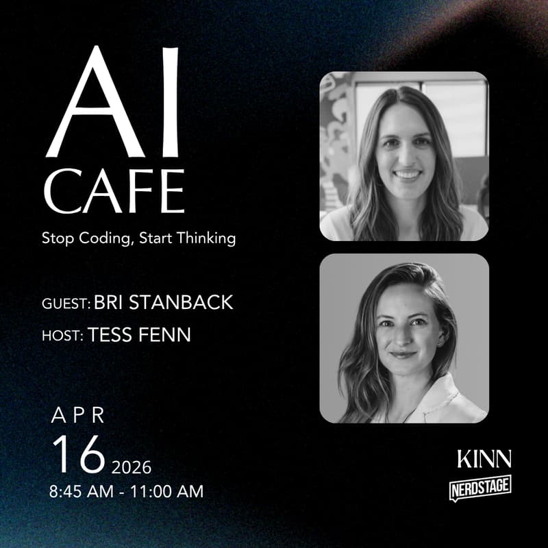 Cover Image for AI Cafe: Stop Coding, Start Thinking