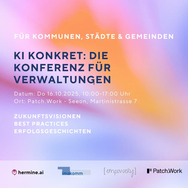 Cover Image for Zukunft Verwaltung – Mit KI echte Veränderung erleben!