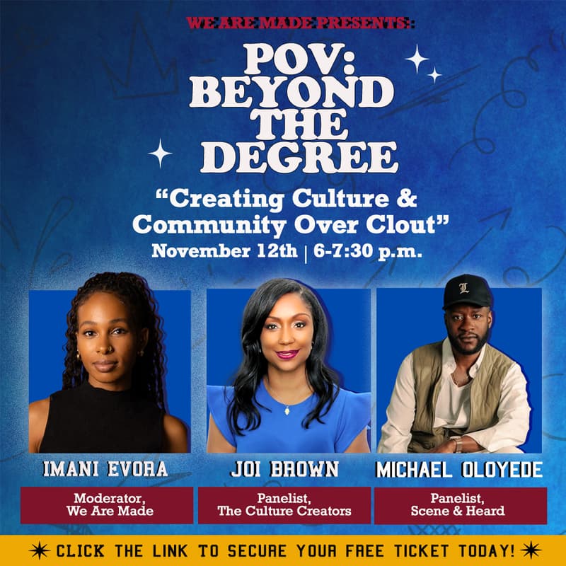 Cover Image for POV: Creating Culture & Community Over Clout