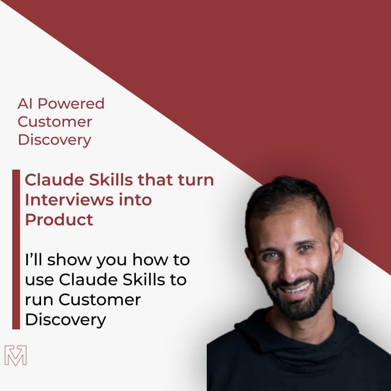 Cover Image for Claude Skills that turn interviews into Product