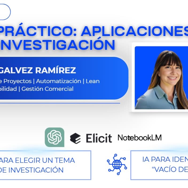 Cover Image for Taller: Aplicaciones de la Inteligencia Artificial para Investigación