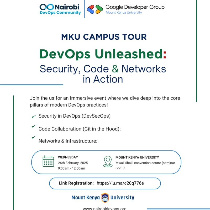 Cover Image for MKU Campus Tour 2025: DevOps Unleashed