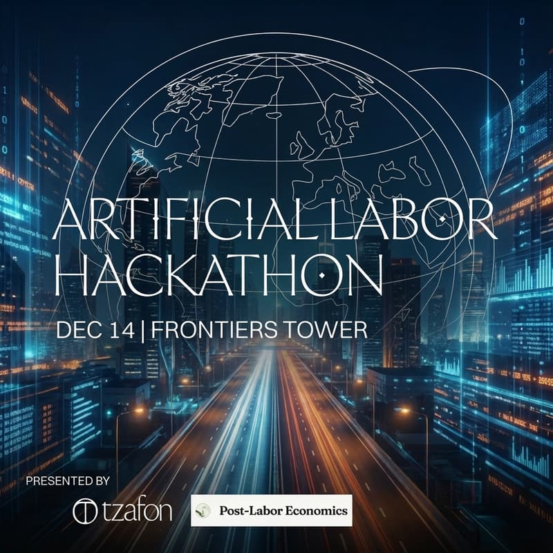 Cover Image for Artificial Labor Hackathon at Frontier Tower - Open Registration