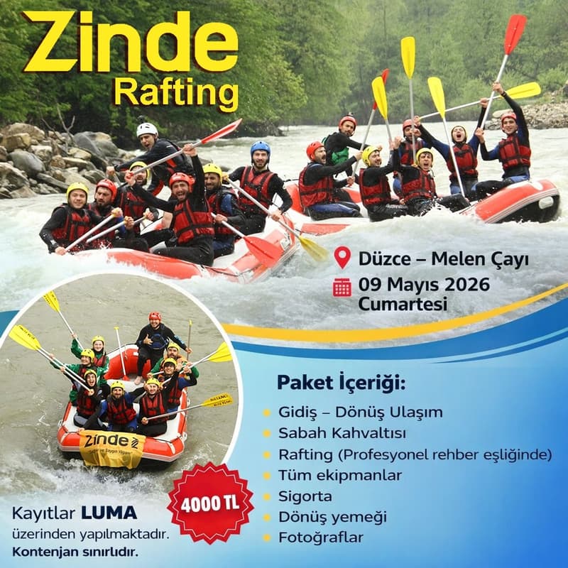 Cover Image for ZİNDE RAFTİNG