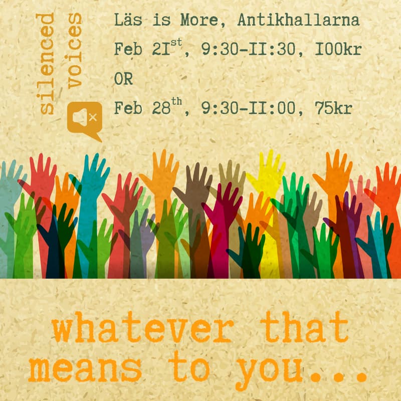 Cover Image for February Book Club: Silenced Voices (session 1)