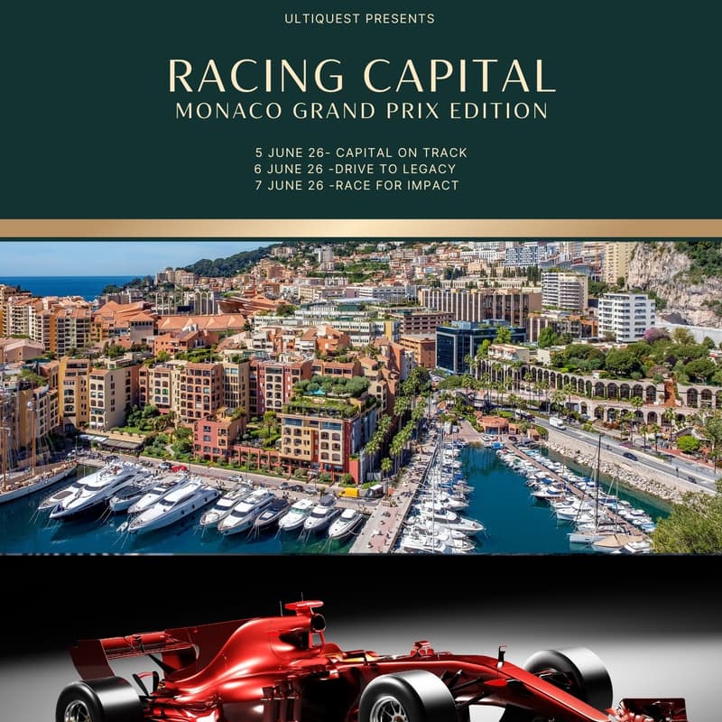 Cover Image for 5th June 26 - CAPITAL ON TRACK - LOUIS VUITTON MONACO GRAND PRIX F1 EDITION