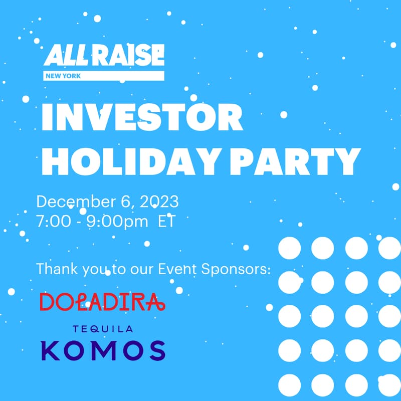 Cover Image for All Raise NYC: Holiday Party