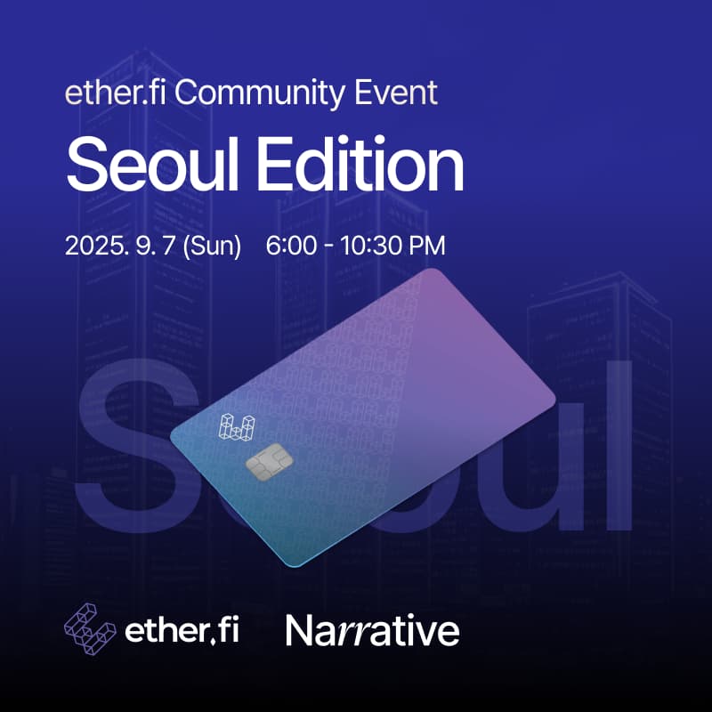 Cover Image for ether.fi Community Event – Seoul Edition