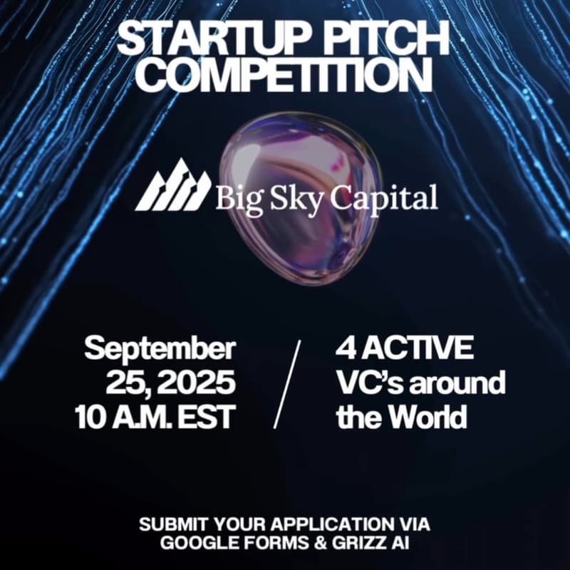 Cover Image for Startup Pitch Competition