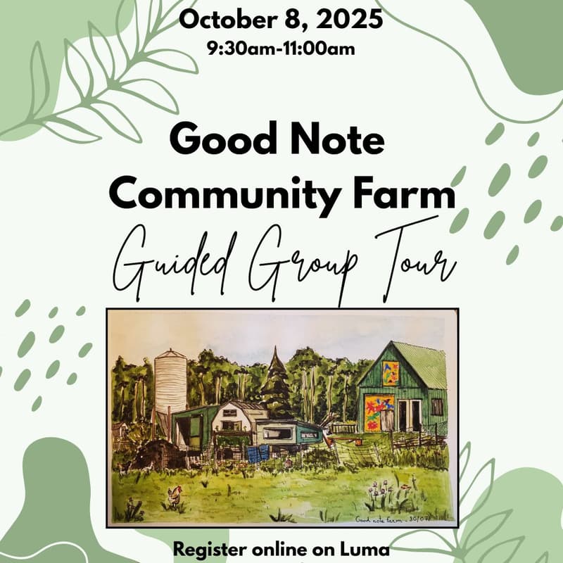 Cover Image for Guided Farm Tour