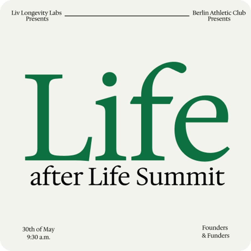 Cover Image for Life After Life Summit — Founders x Funders Breakfast