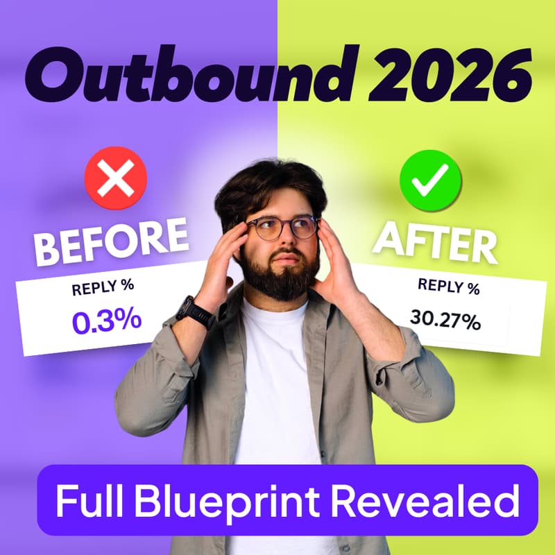 Cover Image for The 2026 Outbound Playbook [Full system behind 350+ B2B teams]