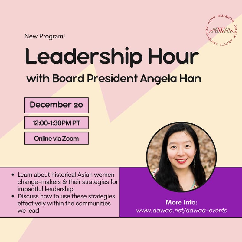 Cover Image for Leadership Hour with Board President Angela Han