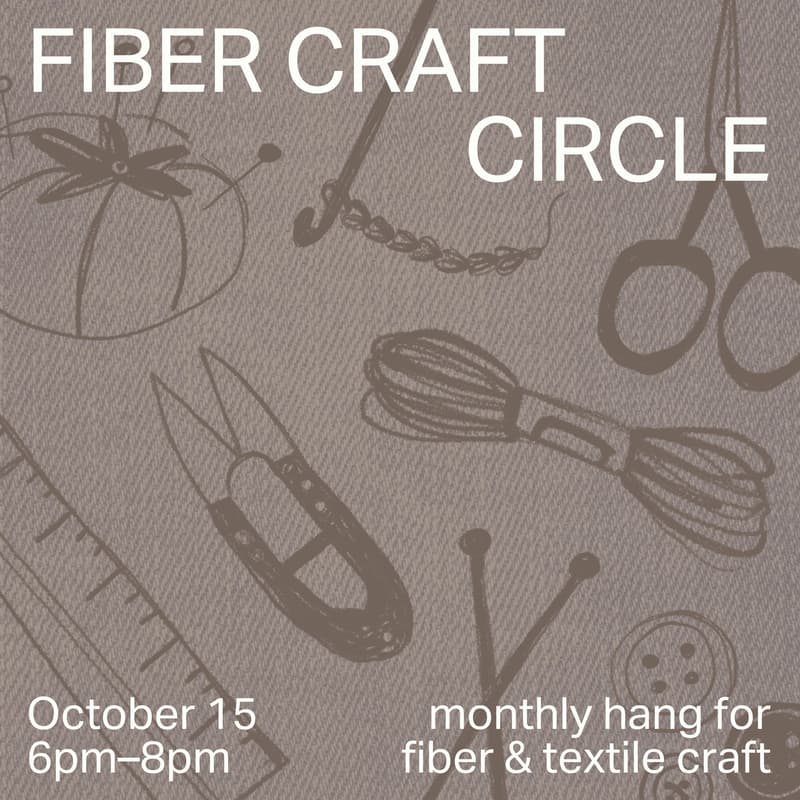 Cover Image for Fiber Craft Circle