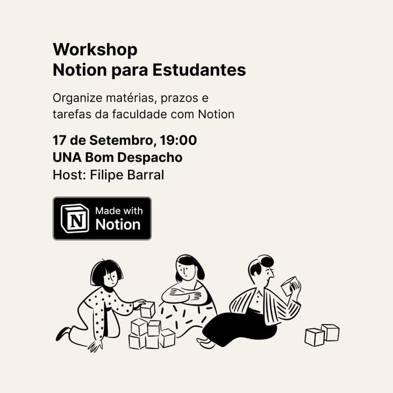 Cover Image for Workshop: Notion para Estudantes