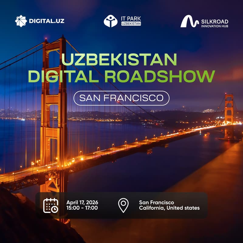 Cover Image for Uzbekistan Digital Roadshow. San-Francisco