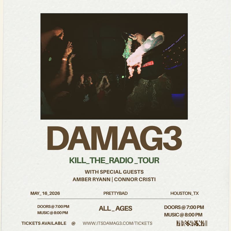 Cover Image for DAMAG3 in Houston!