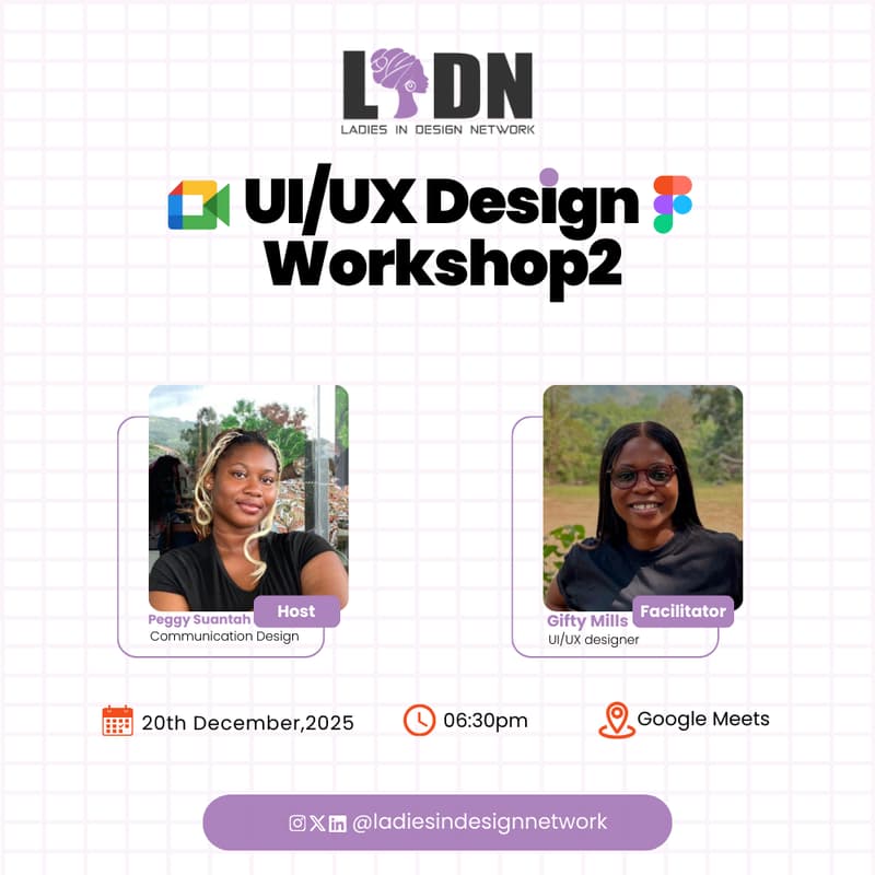 Cover Image for UI/UX Design Workshop 2