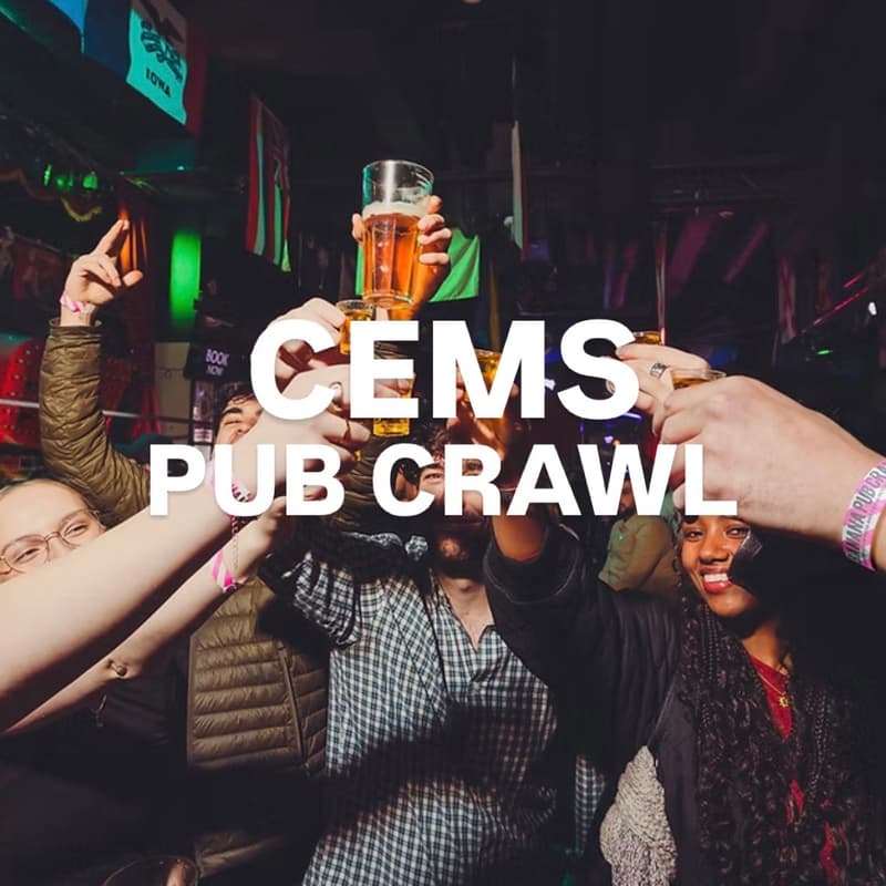 Cover Image for CEMS PUB CRAWL 🍻💙💛