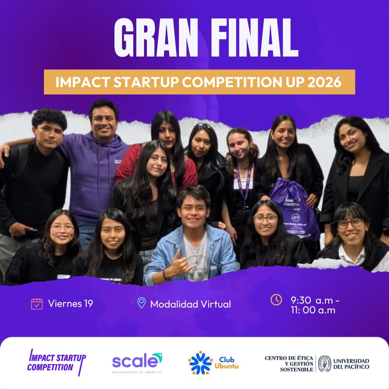Cover Image for FINAL DE IMPACT STARTUP COMPETITION UP 2026🚀