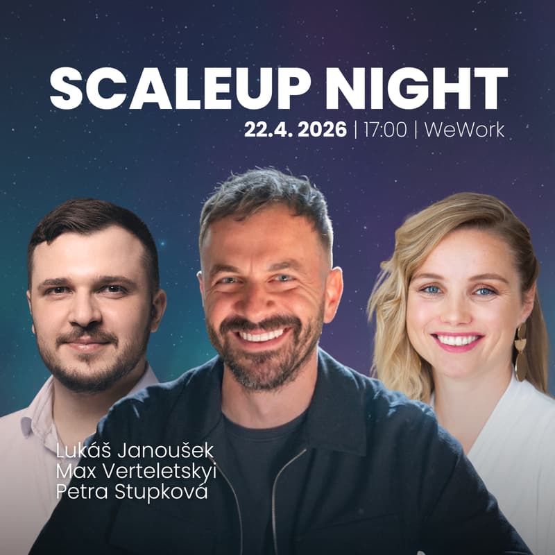 Cover Image for Scaleup Night #5: 1) Merger, co málem zabil Campiri, 2) Growth story Spaceti 3) AI právo