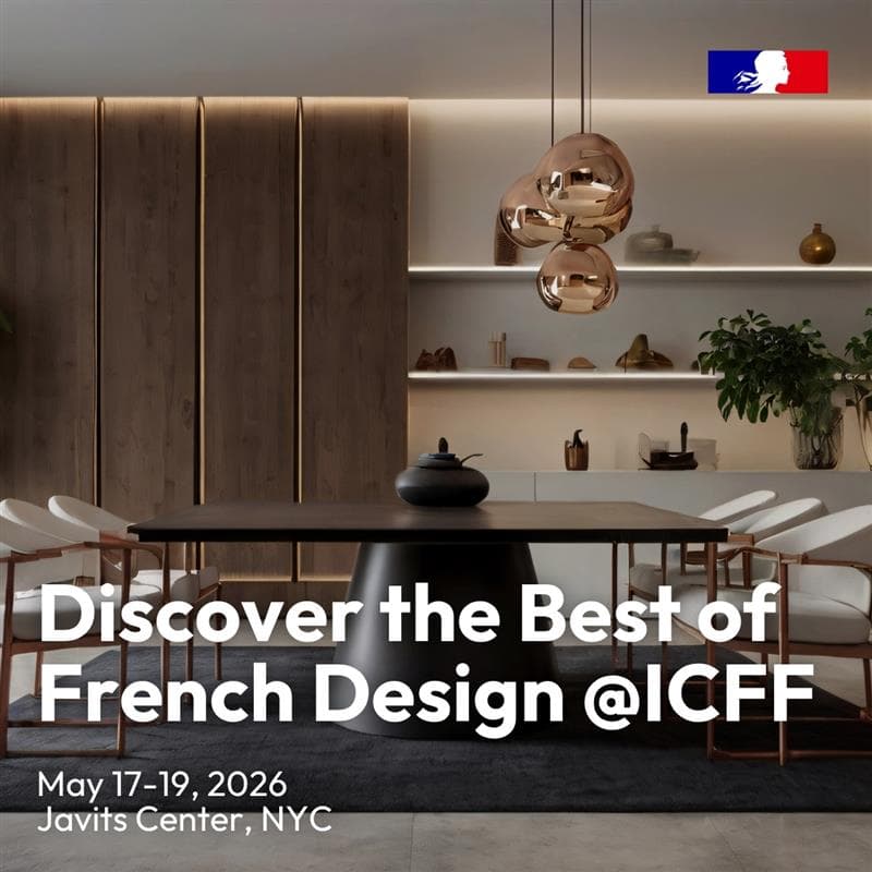 Cover Image for ICFF - BESPOKE FRENCH DESIGN