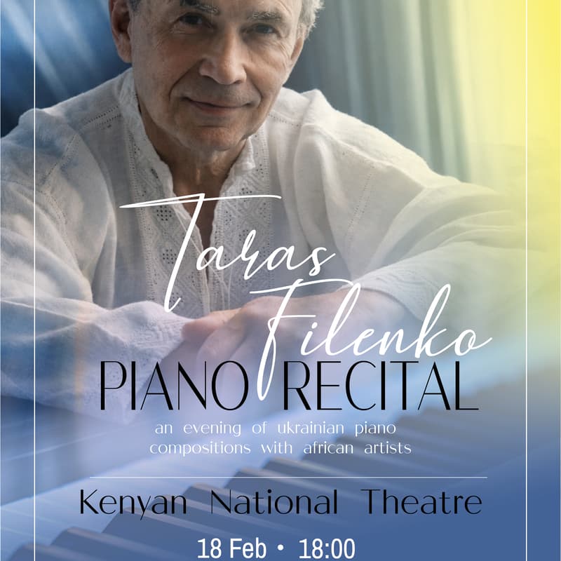 Cover Image for Piano Recital by Dr.Taras Filenko of Ukraine
