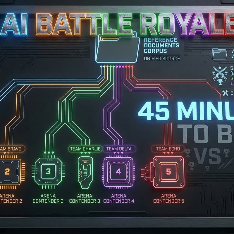 Cover Image for AI Battle Royale - 5 teams, 1 crisis, 45 minutes to briefing!