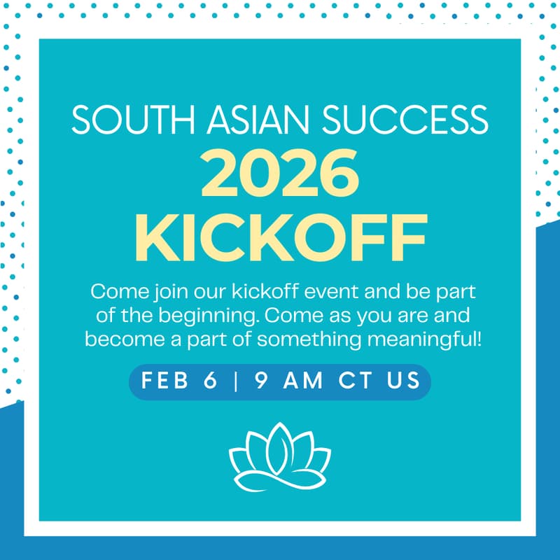Cover Image for South Asian Success 2026 Kickoff!