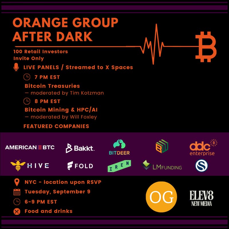 Cover Image for Orange Group After Dark