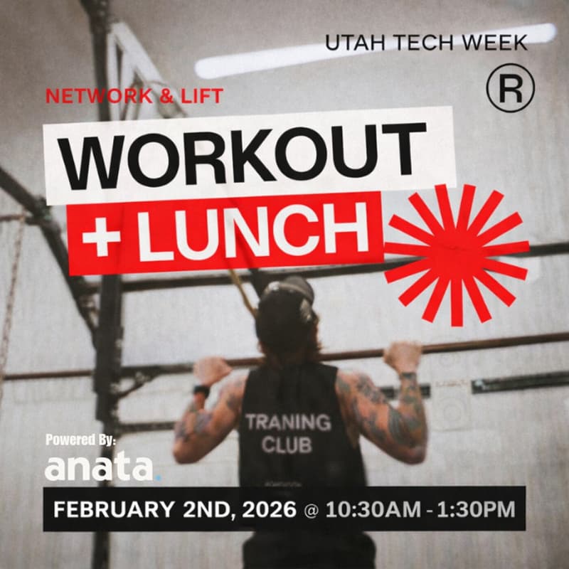 Cover Image for Utah Tech Week: Workout + Lunch