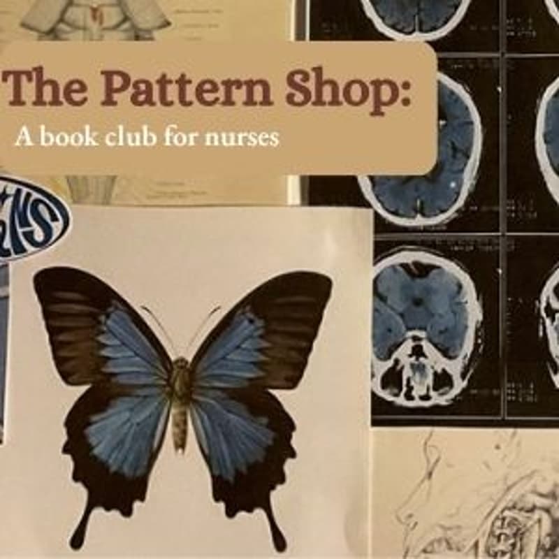 Cover Image for The Pattern Shop: a book club for nurses