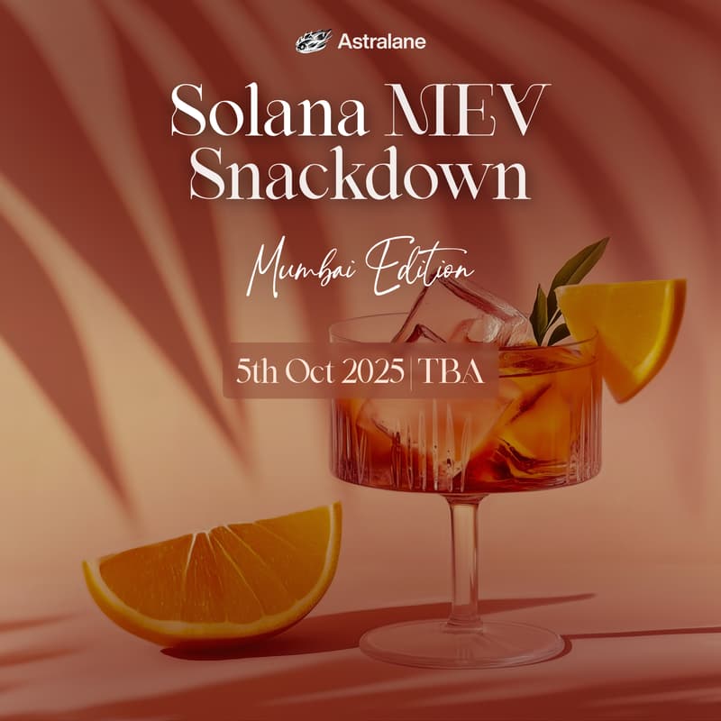 Cover Image for Solana MEV Snackdown: Mumbai Edition