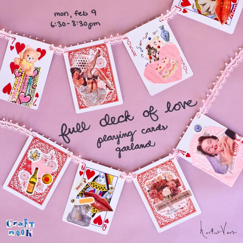 Cover Image for full deck of love: playing cards garland