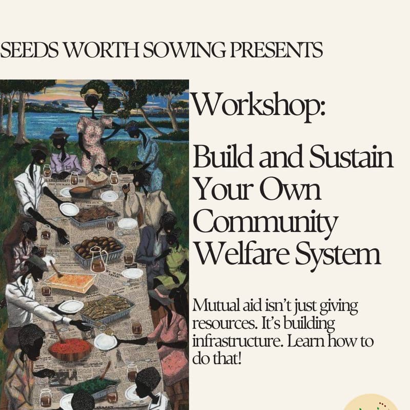 Cover Image for How to: Build and Sustain Your Own Community Welfare System