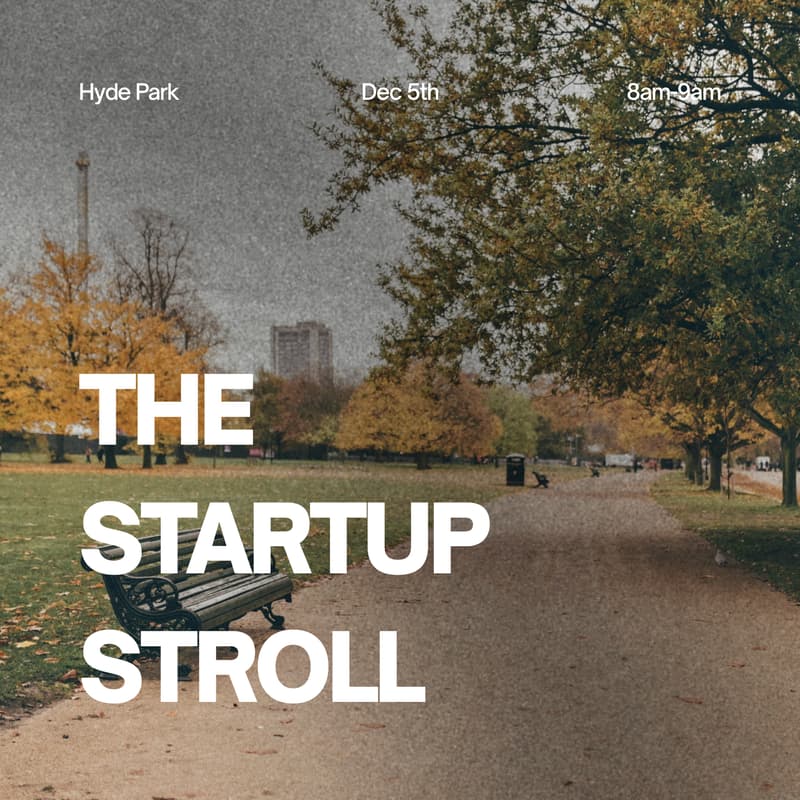 Cover Image for The Startup Stroll