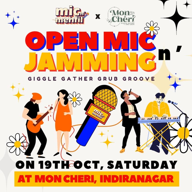 Cover Image for OPEN MIC n JAMMING - MIC n MEHFIL