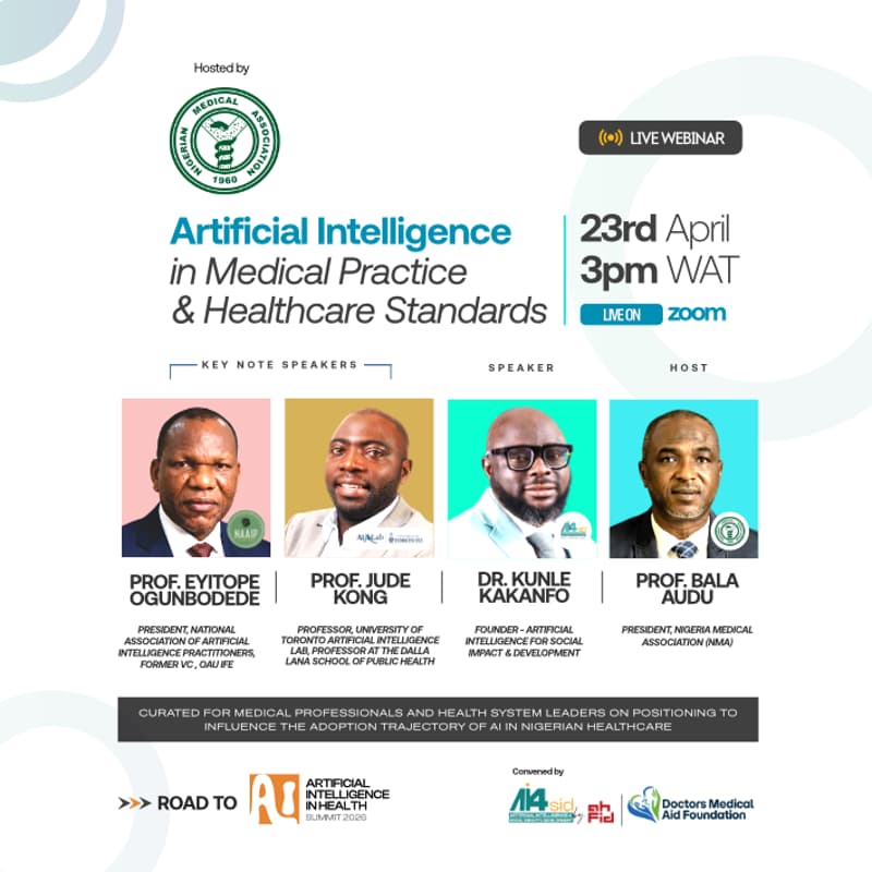 Cover Image for Artificial Intelligence in Medical Practice & Healthcare Standards in Nigeria